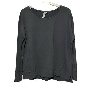 Sweaty Betty Black After Class Sweatshirt Medium